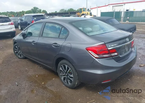 2014 Honda Civic Ex из США, поврежденный, VIN 19XFB2F87EE247043